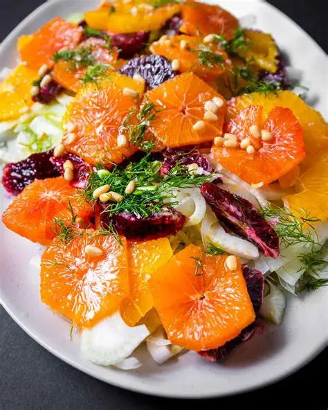INSALATA DI FINOCCHI E ARANCE